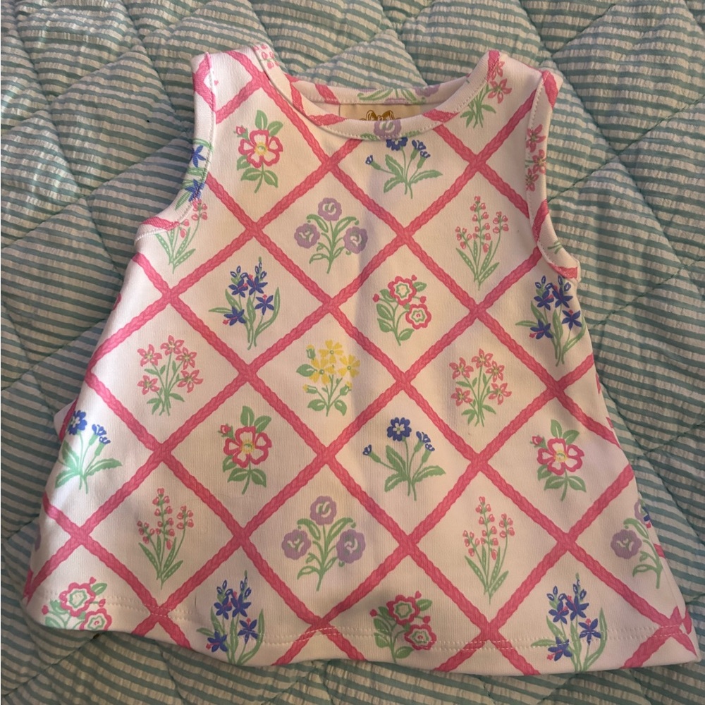 Beaufort Bonnet Floral Pink and White Top